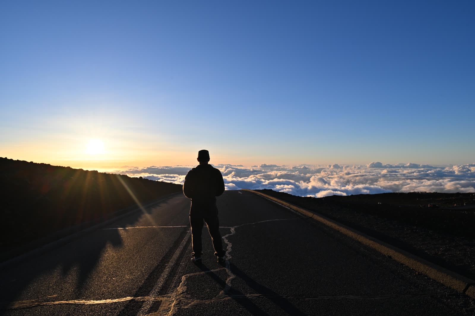 The road above the clouds, Haleakala